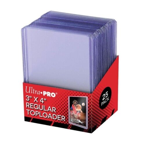 Toploader Regular Ultra PRO - 25 Semi-Rigid Card Protectors